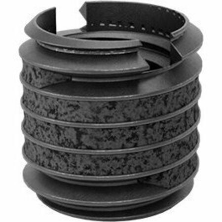 BSC PREFERRED Black-Phosphate Steel Thread-Locking Insert Easy-to-Install 1/2-13 Thread 5/8-11 Tap, 5PK 90259A163